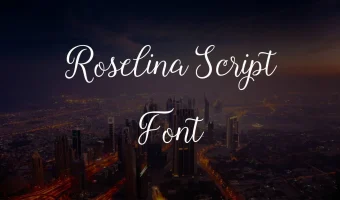 Roselina Script Font