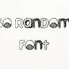 So Random Font