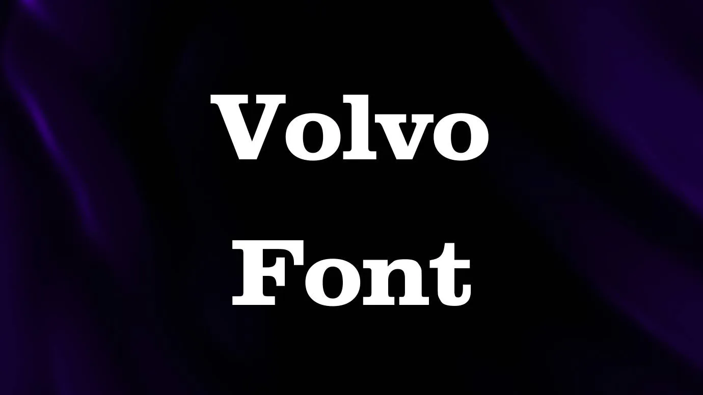Volvo Font