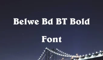 Belwe Bd Bt Bold Font