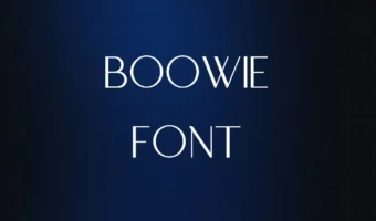 Boowie Font
