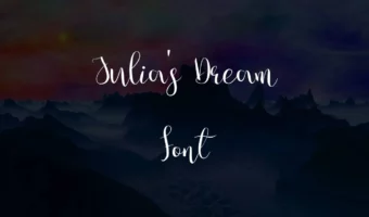 Julias Dream Font