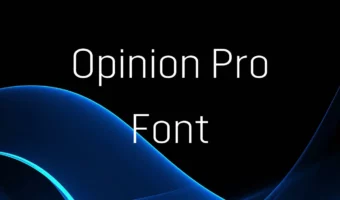 Opinion Pro Font