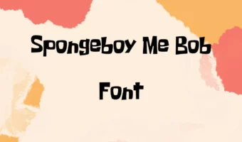 Spongeboy Me Bob Font