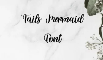 Tails mermaid Font