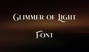 Glimmer of Light Font