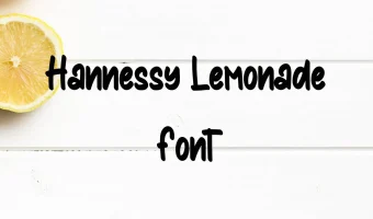 Hannessy Lemonade Font