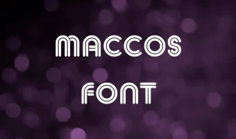 Maccos Font