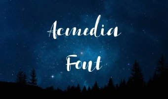 Acmedia Font