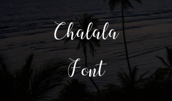 Chalala Font