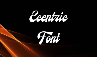 Ecentric Font