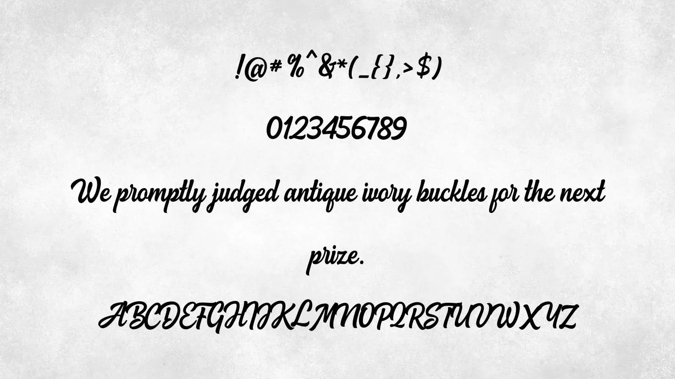 View of Spellkid Font