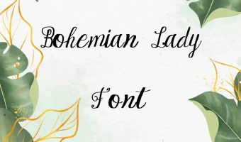 Bohemian Lady Font