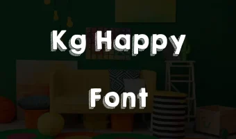 Kg Happy Font