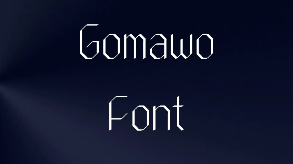 Gomawo Font