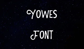 Yowes Font