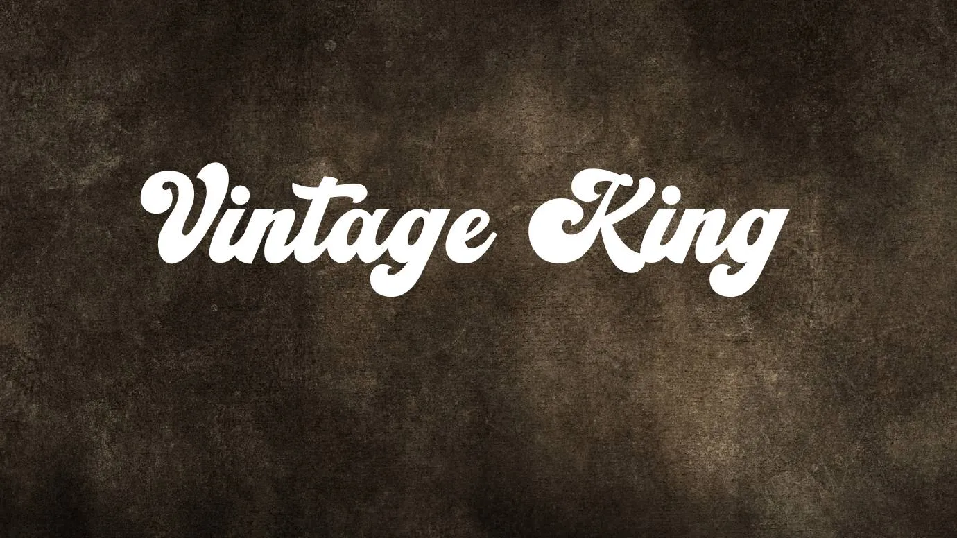 Vintage King Font Free Download