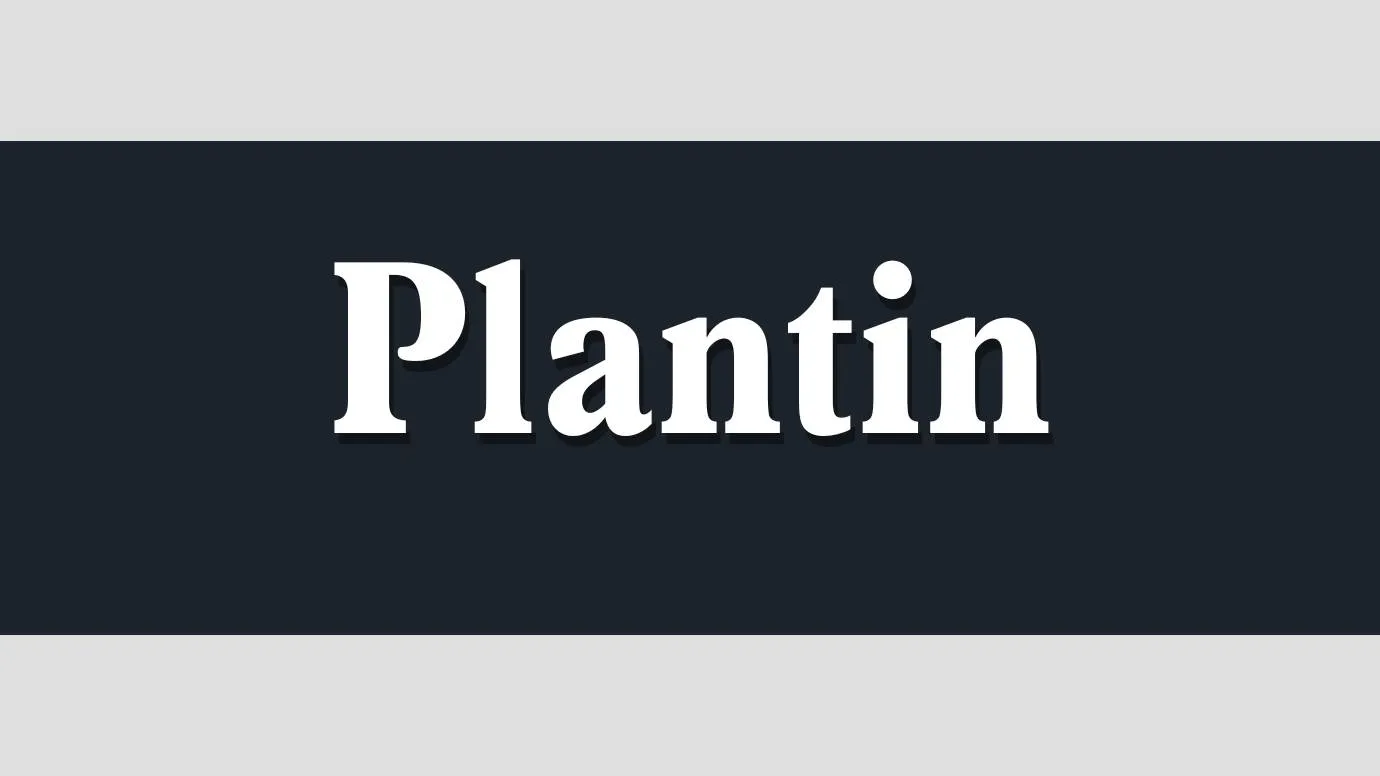 Plantin Font Free Download