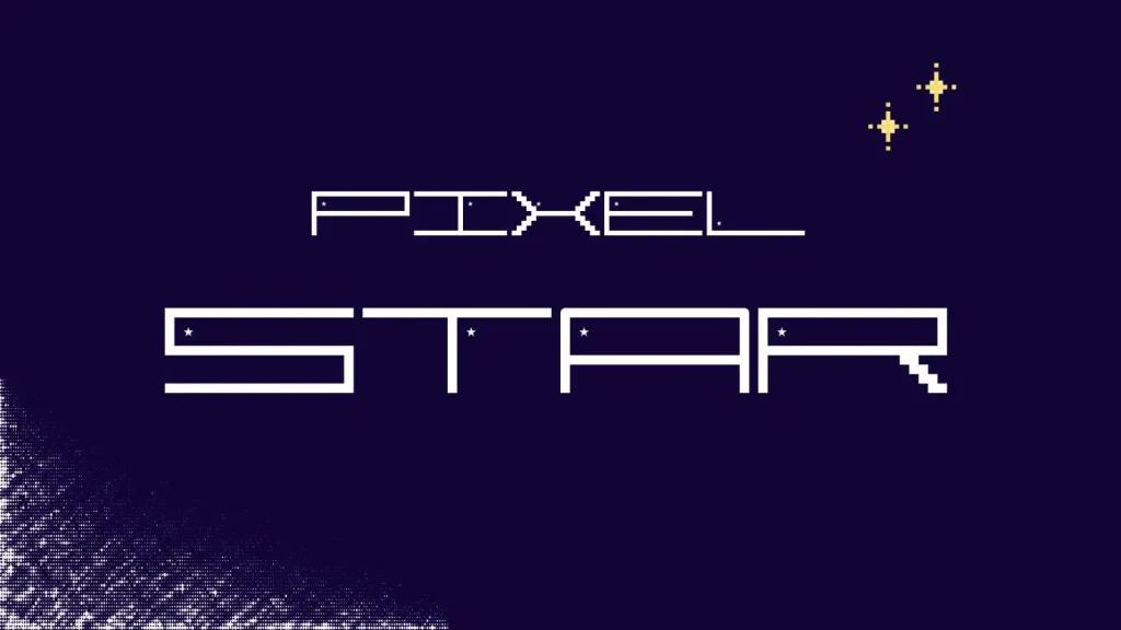 Pixel Star Font