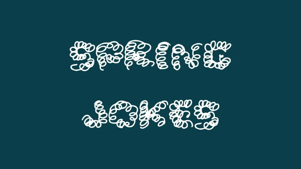 Spring Jokes Font