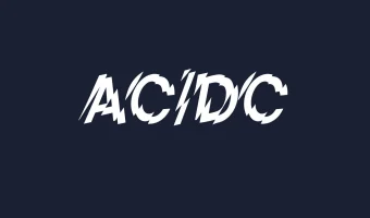 AC/DC Font