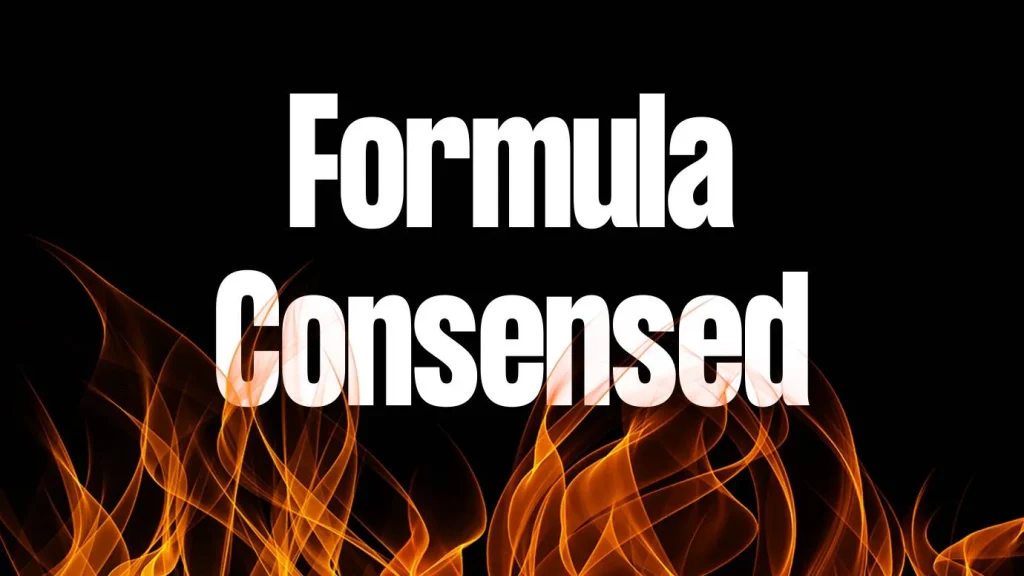 Formula Consensed Font