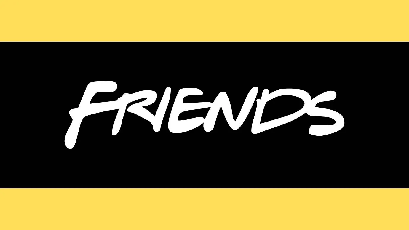 friends-font-free-download
