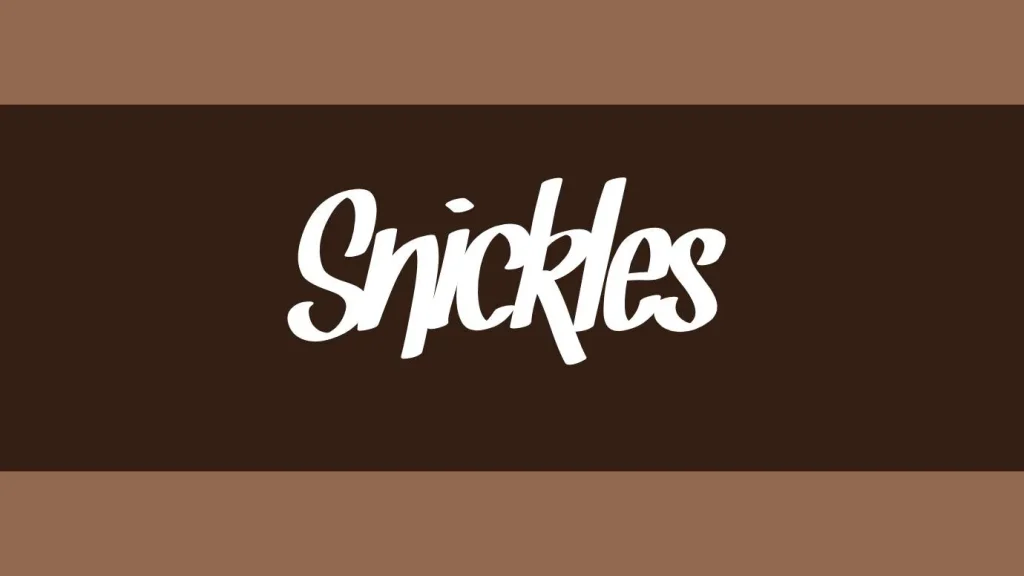 Snickles Font