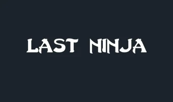 Last Ninja Font