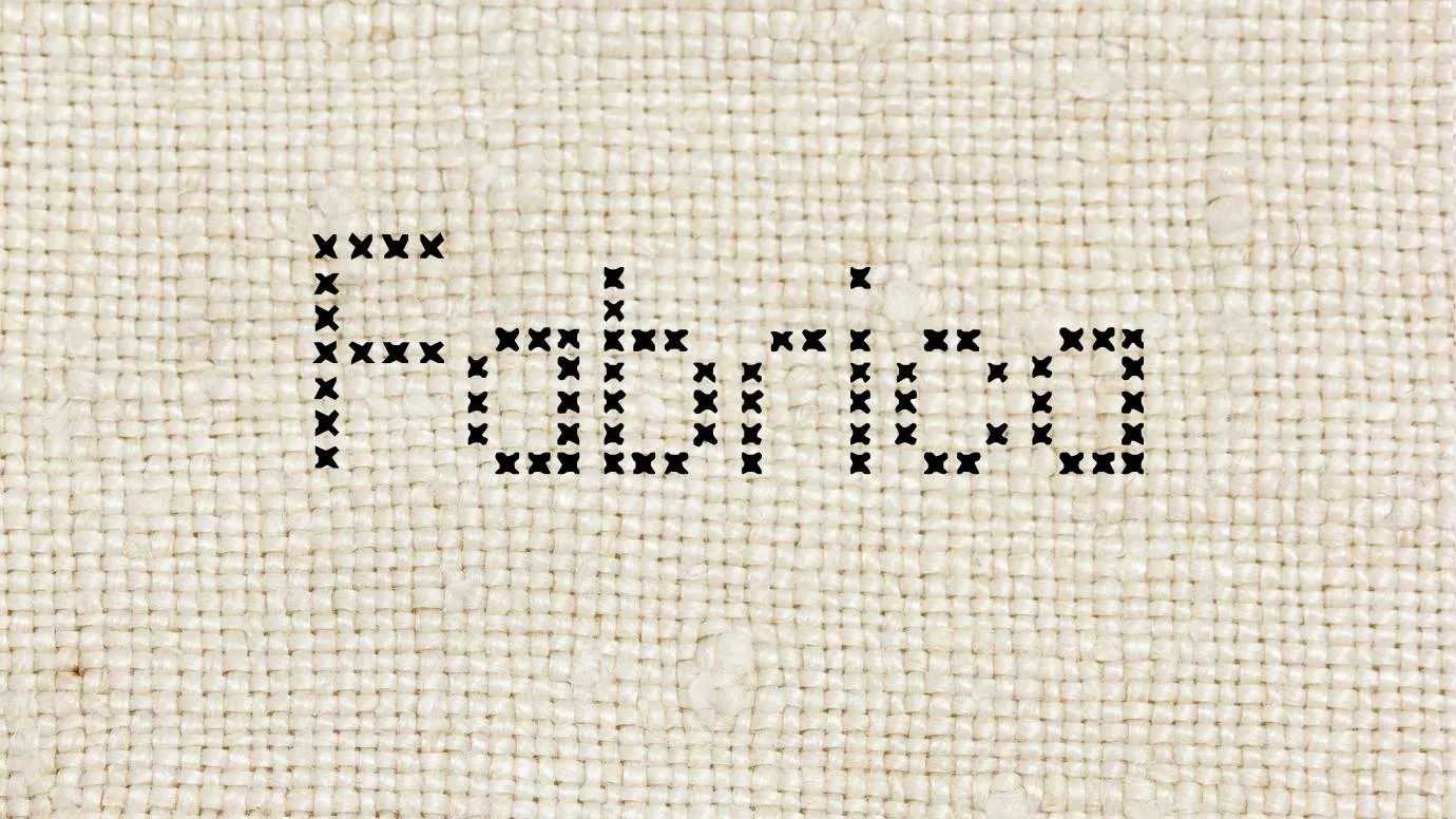 Cross Stitch Font