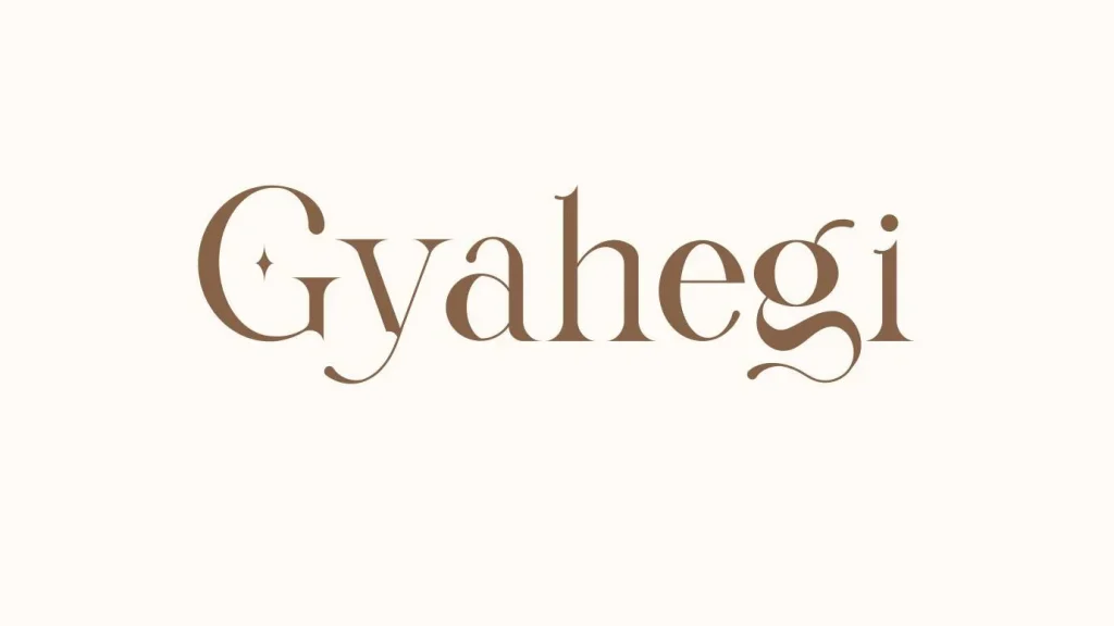 Gyahegi Font