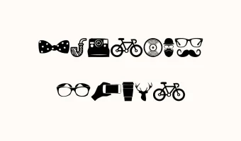Hipster Icons Font