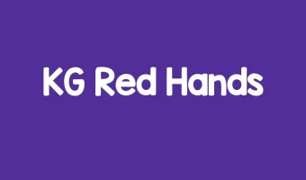 Kg Red Hands font