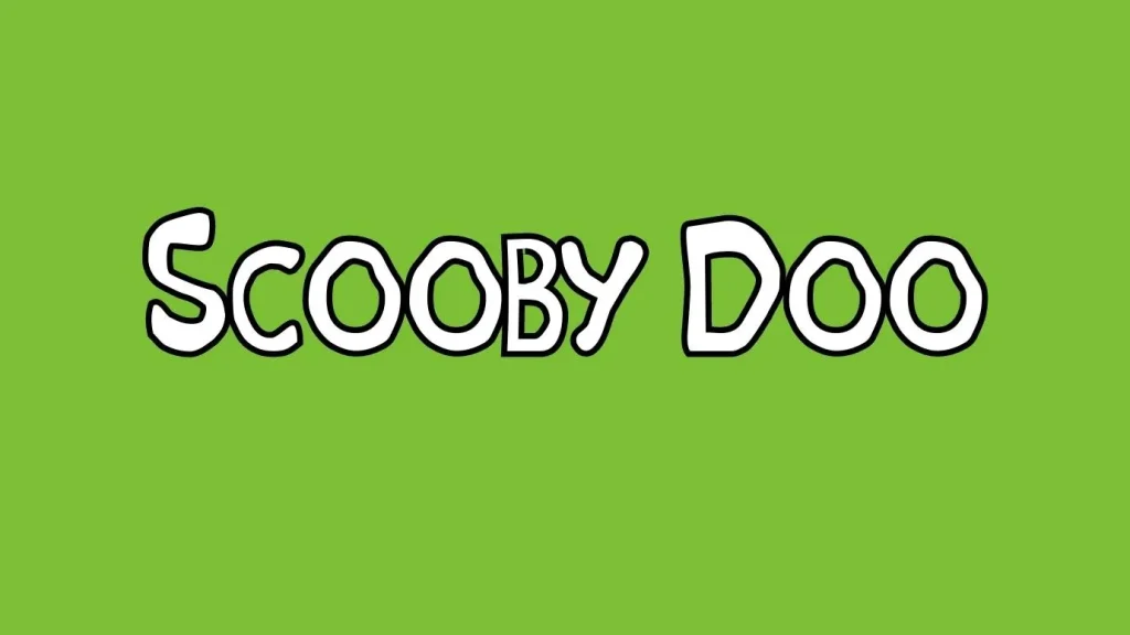 Scooby Doo Font