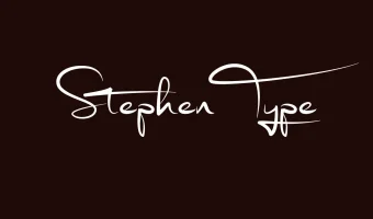 Stephen Type Font
